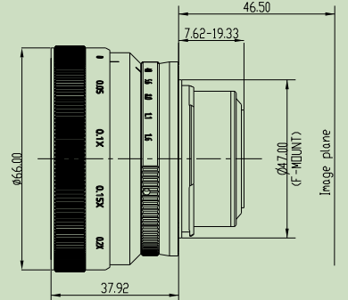 Line Scanning Lens HR10M40A